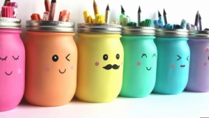 3طرق لإعادة استخدام البرطمانات في الديكور