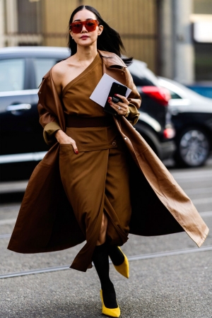 أجمل إطلالات "Street Style" في أسبوع ميلانو