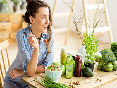 أطعمه تحفز هرمون السعادة