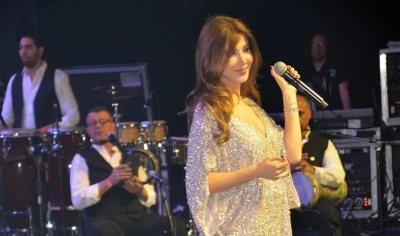 نانسي عجرم جميلة رغم الحمل !!